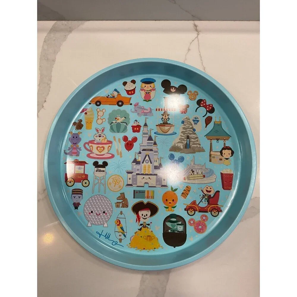 Disney Parks 2021 Jerrod Maruyama Kingdom of Cute Serving Tray 14
